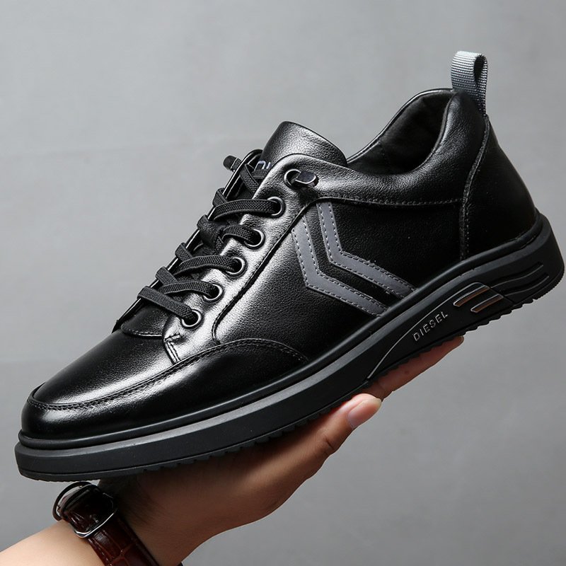 Men's shoes autumn trendy shoes 2022 new leather small leather shoes men's fashion trend youth simple casual shoes